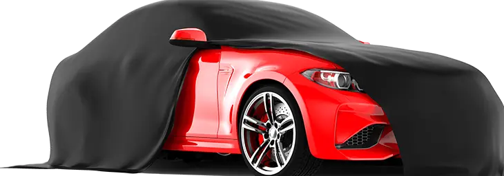 voiture sous housse
